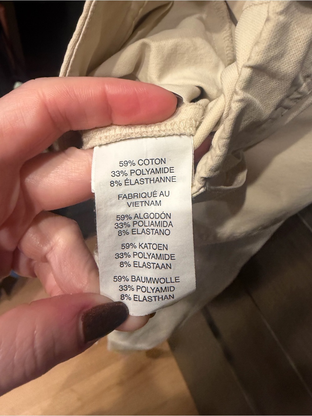 Vuori getaway pants Milkweed XS - Picture 7 of 9